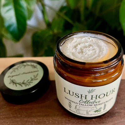 Lush Hour Collective | Tallow Moisturizer - Bergamot + Frankincense